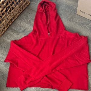 Forever 21 Vibrant Red Women's Hoodie